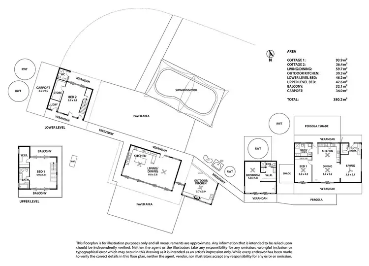 Floorplan of Homely house listing, 44 Glengrove Road, Finniss SA 5255