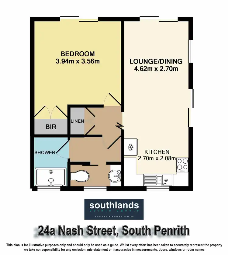 Floorplan of Homely villa listing, 24A Nash Street, South Penrith NSW 2750