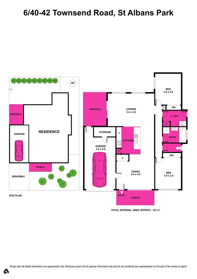 Floorplan of Homely unit listing, 6/40-42 Townsend Road, St Albans Park VIC 3219