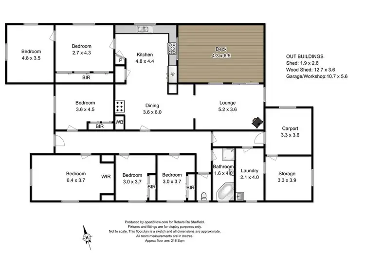Floorplan of Homely rural property listing, 52 Marshall Road, Nook TAS 7306