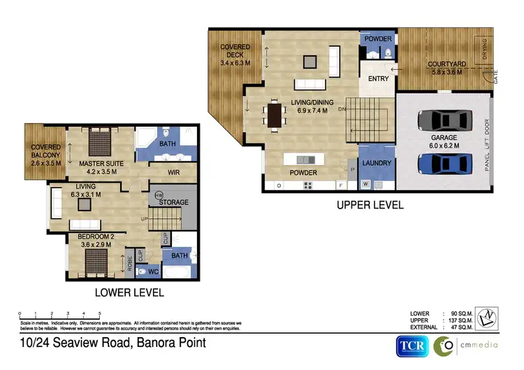 Floorplan of Homely townhouse listing, 10/24 Seaview Road, Banora Point NSW 2486