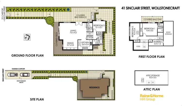 Floorplan of Homely house listing, 41 SINCLAIR STREET, Wollstonecraft NSW 2065