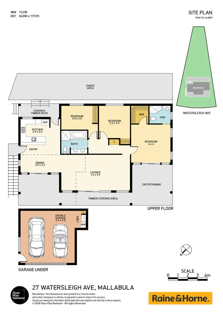 Floorplan of Homely house listing, 27 Watersleigh Avenue, Mallabula NSW 2319