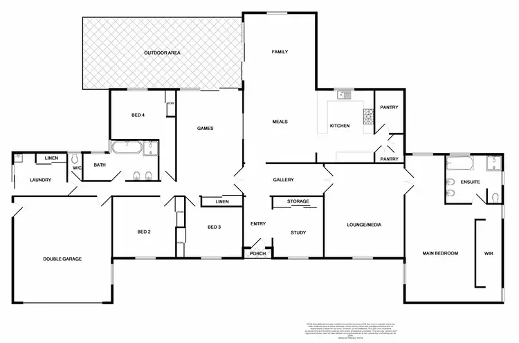 Floorplan of Homely house listing, 22 Sanctuary Pl, Wallalong NSW 2320