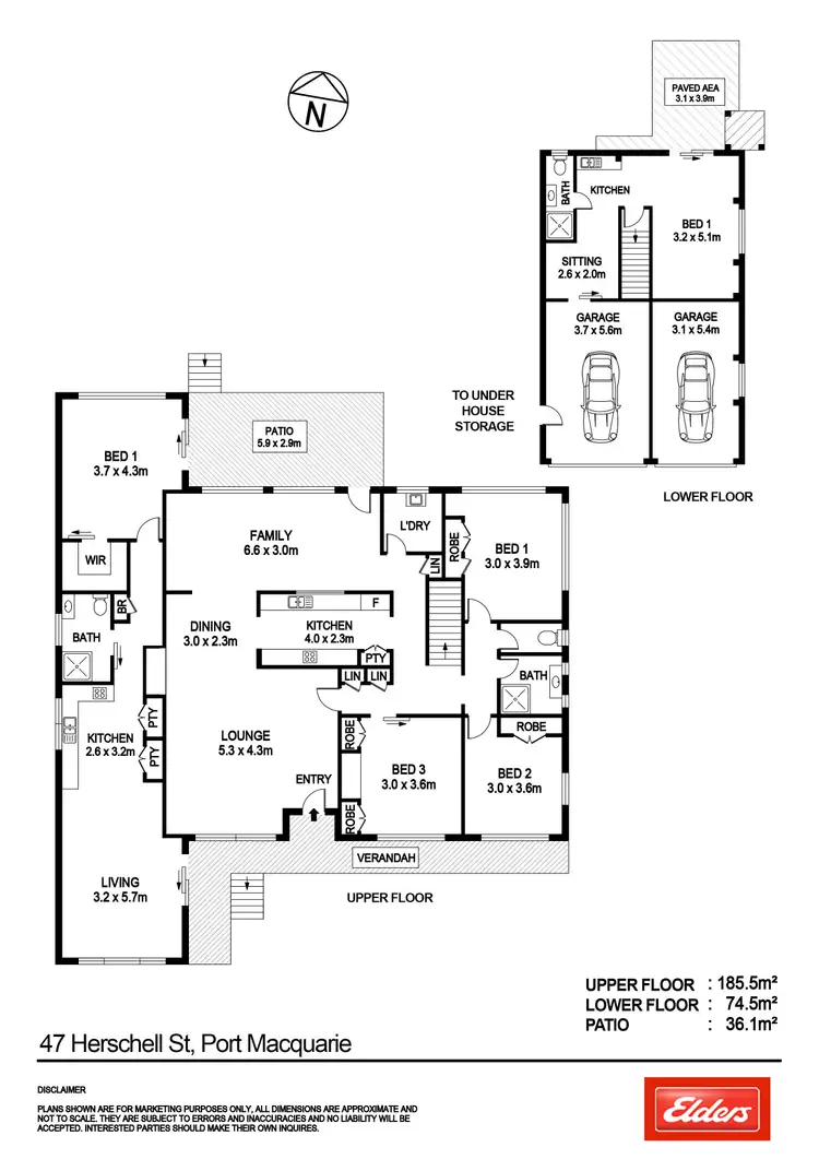 Floorplan of Homely house listing, 47 Herschell Street, Port Macquarie NSW 2444