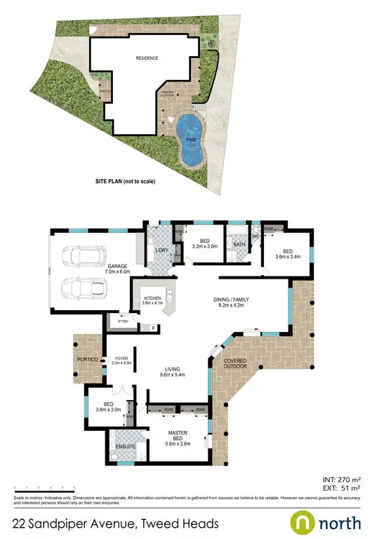 Floorplan of Homely house listing, 22 Sandpiper Avenue, Tweed Heads NSW 2485
