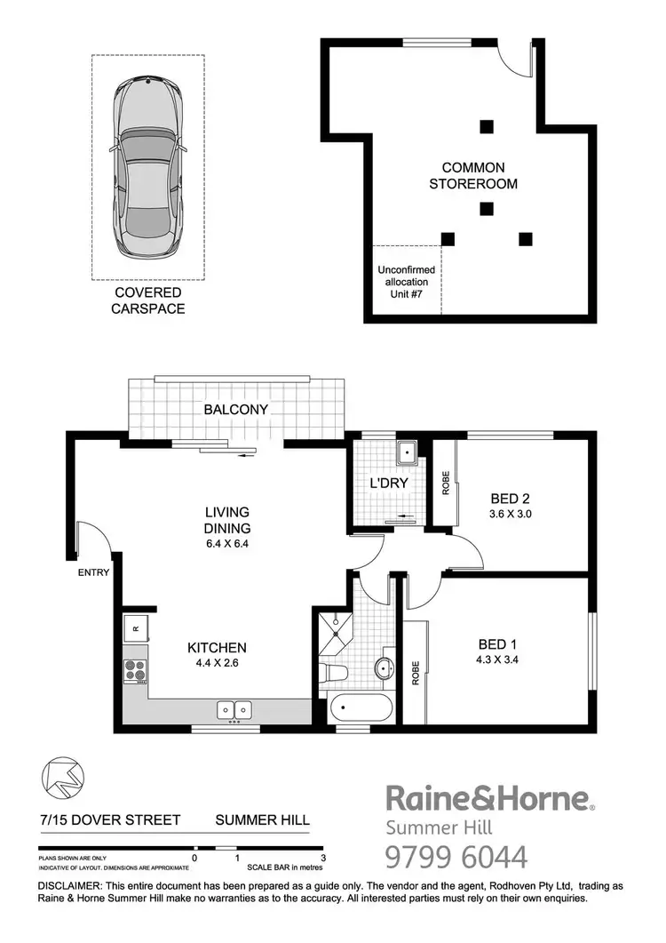 Floorplan of Homely apartment listing, 7/15 Dover Street, Summer Hill NSW 2130