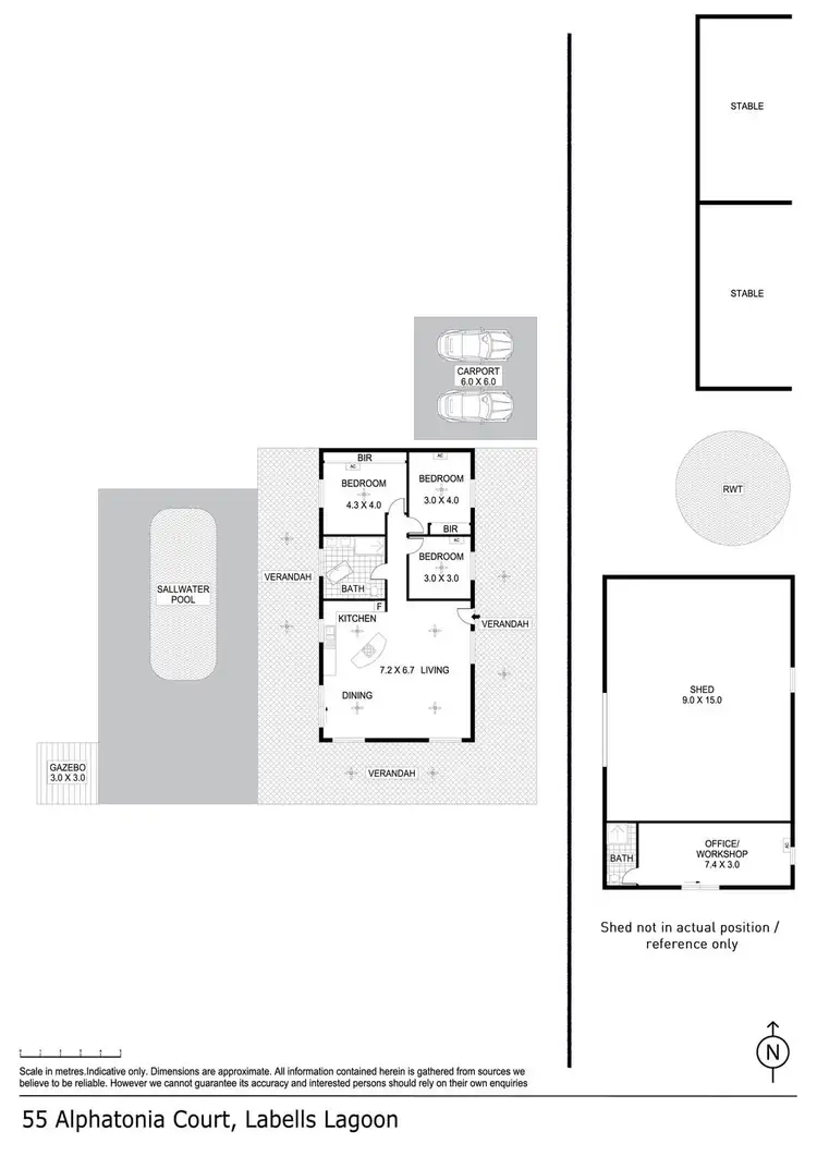 Floorplan of Homely house listing, 55 Alphatonia Road, Lambells Lagoon NT 822