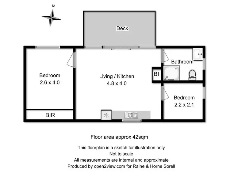 Floorplan of Homely house listing, 42 Apex Point Road, White Beach TAS 7184