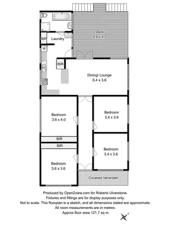 Floorplan of Homely house listing, 56 Risby Street, Ulverstone TAS 7315