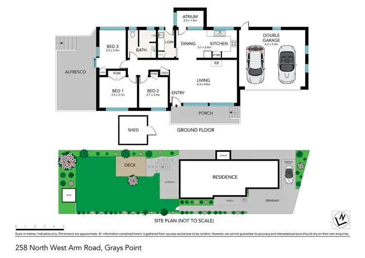 Floorplan of Homely house listing, 258 North West Arm Rd, Grays Point NSW 2232