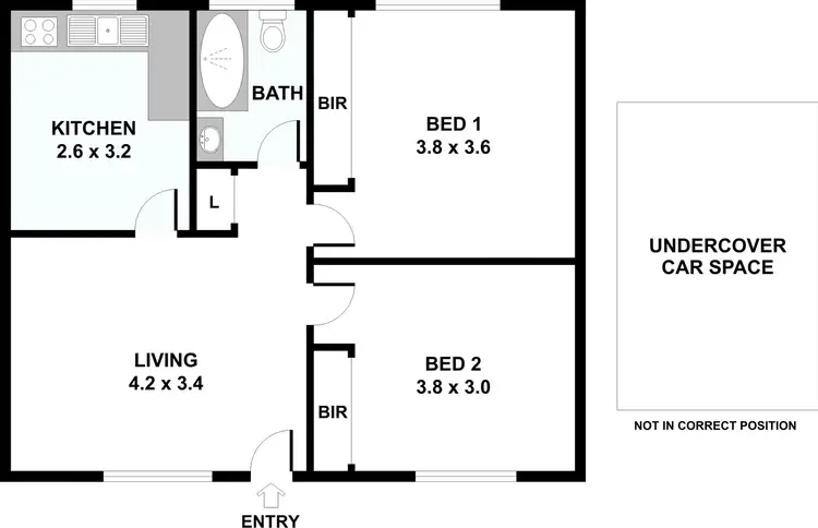 Floorplan of Homely apartment listing, 7/6 DOROTHY STREET, Brunswick VIC 3056