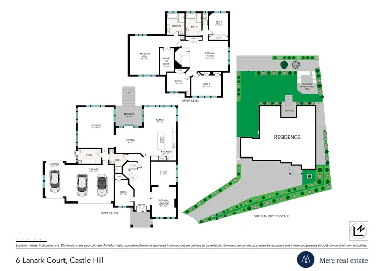 Floorplan of Homely house listing, 6 Lanark Court, Castle Hill NSW 2154