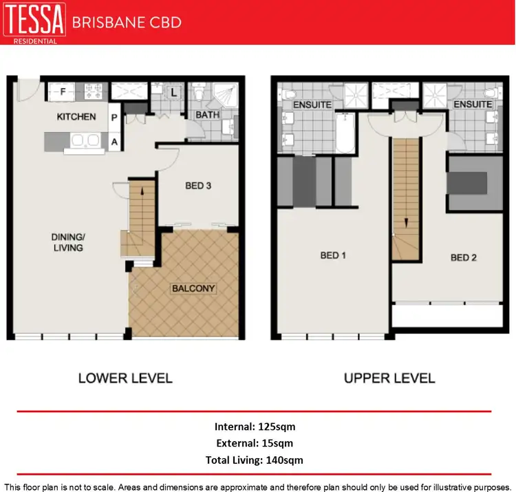 Floorplan of Homely apartment listing, 542/420 Queen Street, Brisbane City QLD 4000