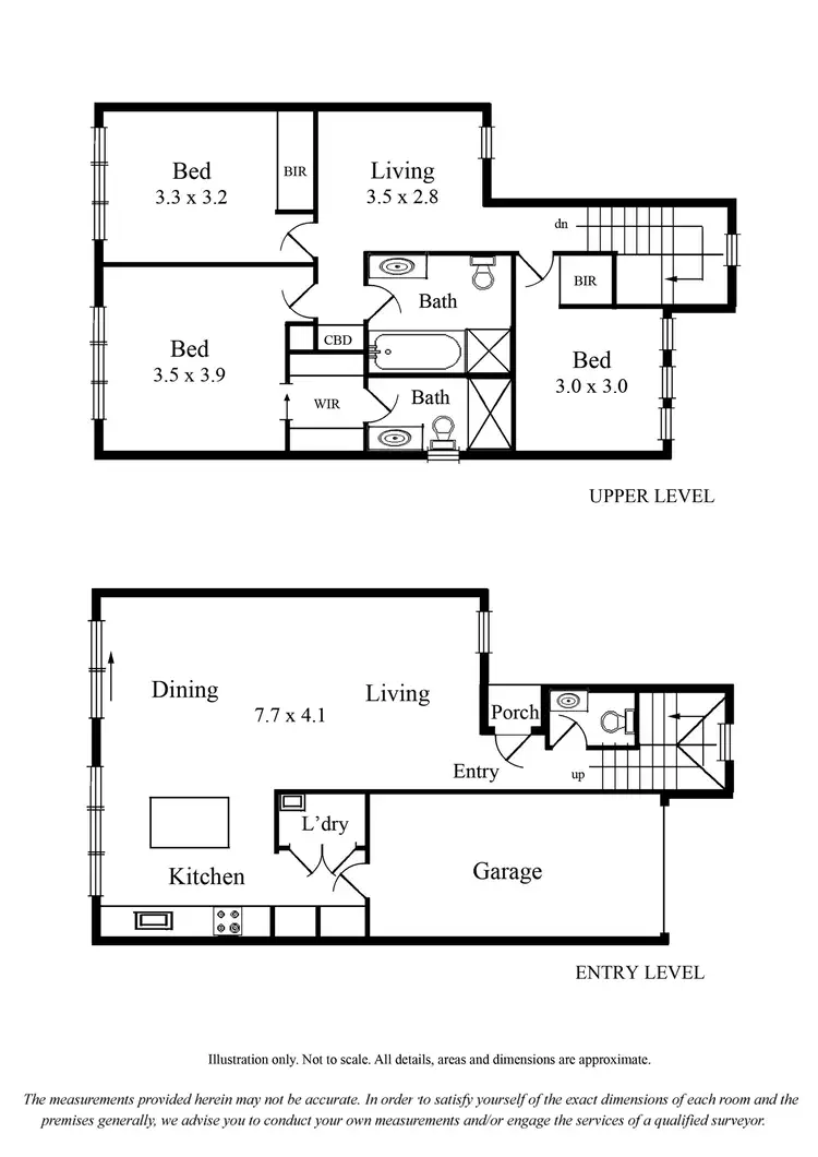Floorplan of Homely house listing, 5 Edinburgh Circuit, Bundoora VIC 3083