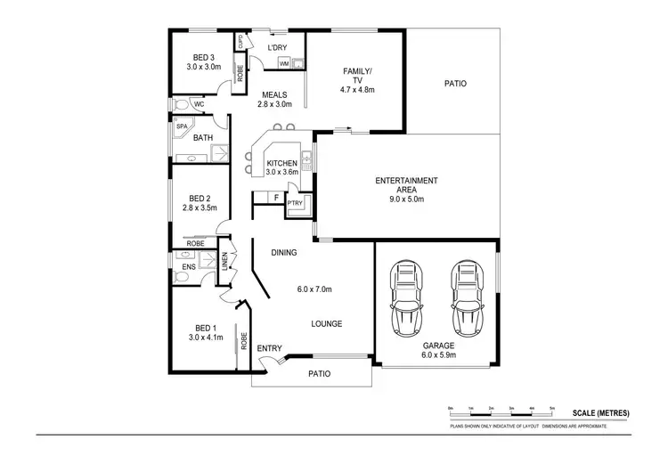 Floorplan of Homely house listing, 12 Tonnere ct, Eatons Hill QLD 4037