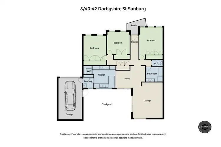 Floorplan of Homely house listing, 8/40-42 Darbyshire Street, Sunbury VIC 3429