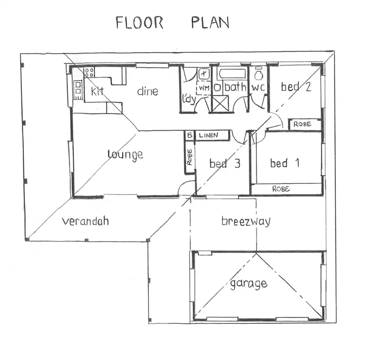 Floorplan of Homely house listing, 44 Oakland Parade, Banora Point NSW 2486