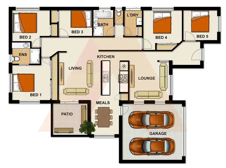 Floorplan of Homely house listing, 34 LAMBERTH ROAD, Regents Park QLD 4118