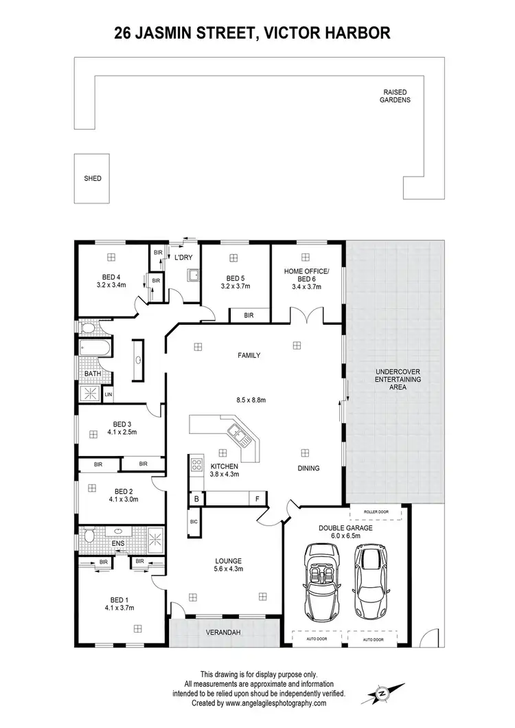 Floorplan of Homely house listing, 26 JASMIN DRIVE, Victor Harbor SA 5211
