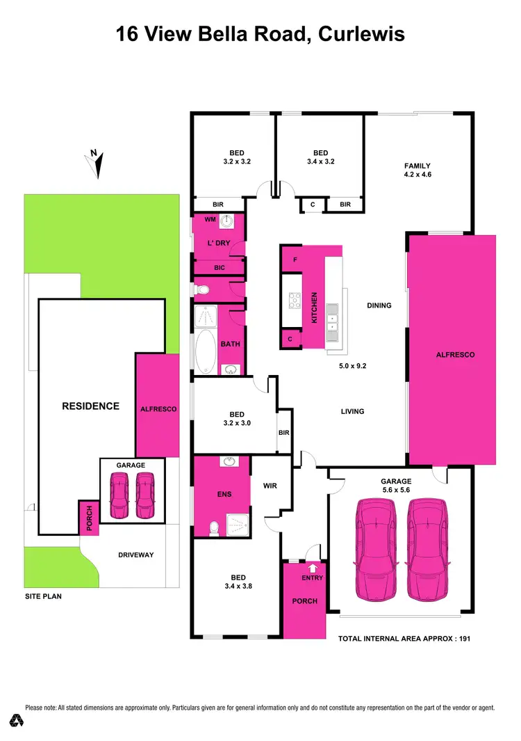 Floorplan of Homely house listing, 16 View Bella Road, Curlewis VIC 3222