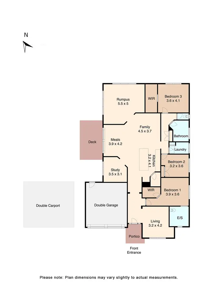 Floorplan of Homely house listing, 51 Inglewood Drive, Enfield VIC 3352