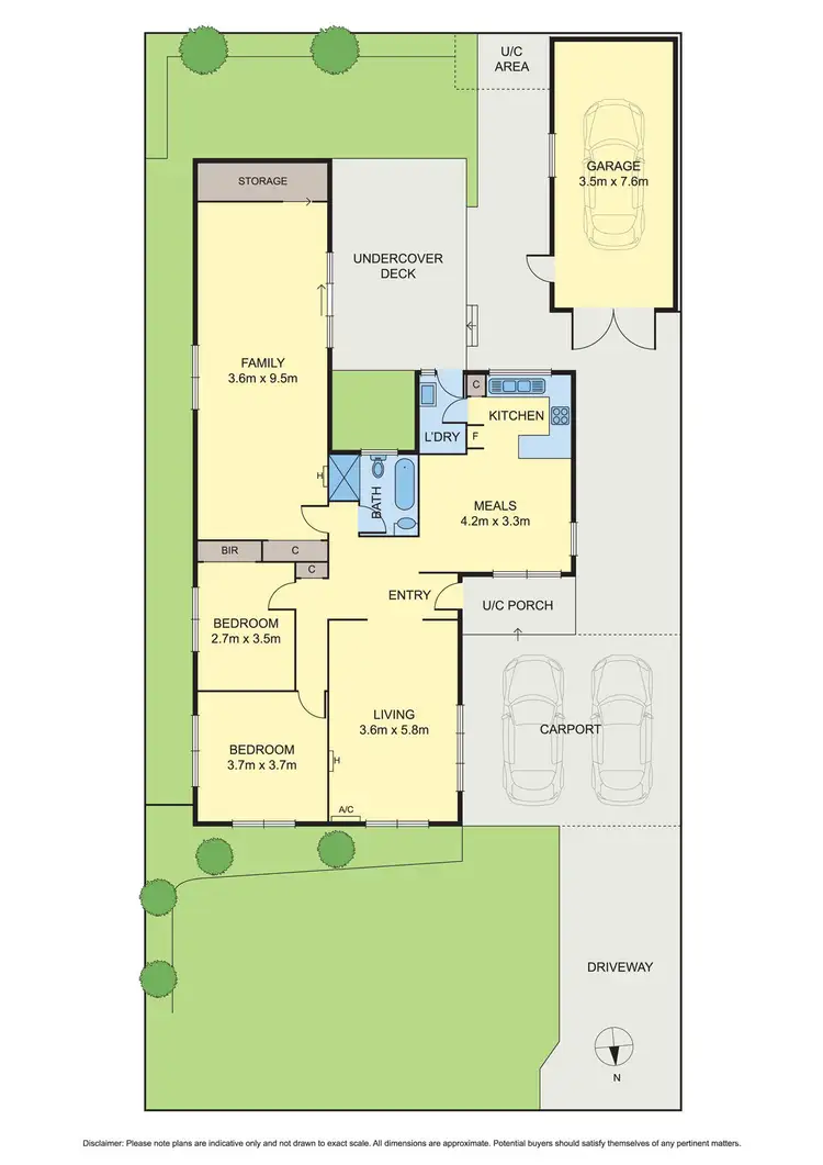 Floorplan of Homely house listing, 61 Flag Street, Kingsbury VIC 3083