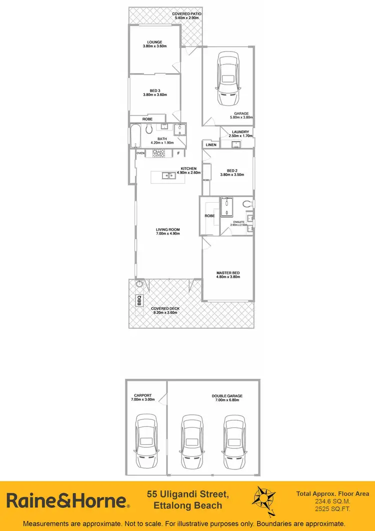 Floorplan of Homely house listing, 55 Uligandi Street, Ettalong Beach NSW 2257
