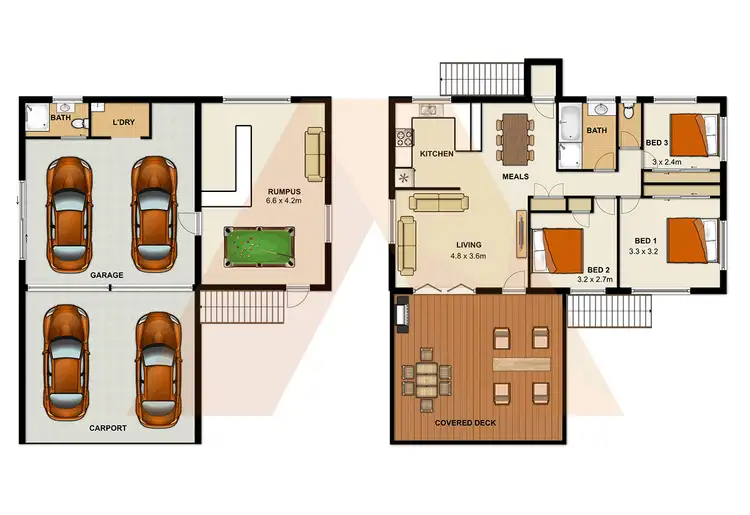 Floorplan of Homely house listing, 30 Tanah Merah Avenue, Tanah Merah QLD 4128