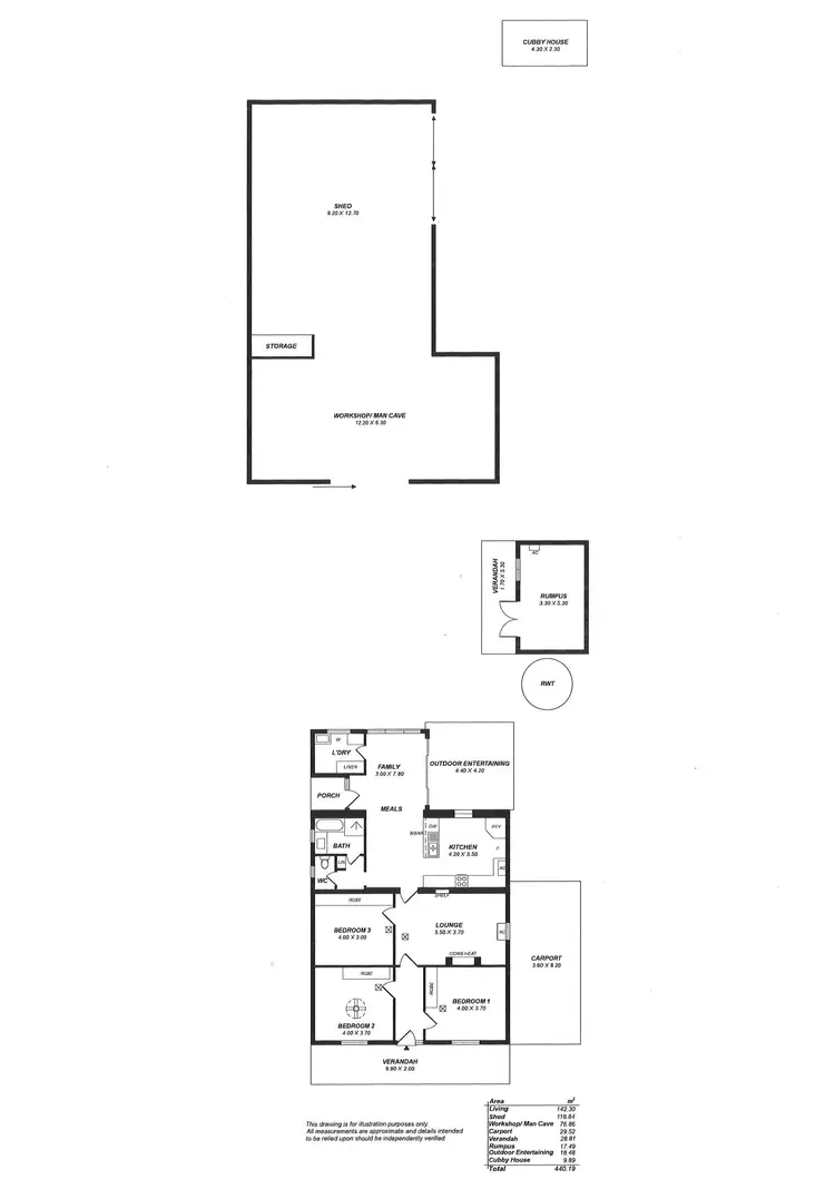 Floorplan of Homely house listing, 29 Waratah Avenue, Murray Bridge SA 5253