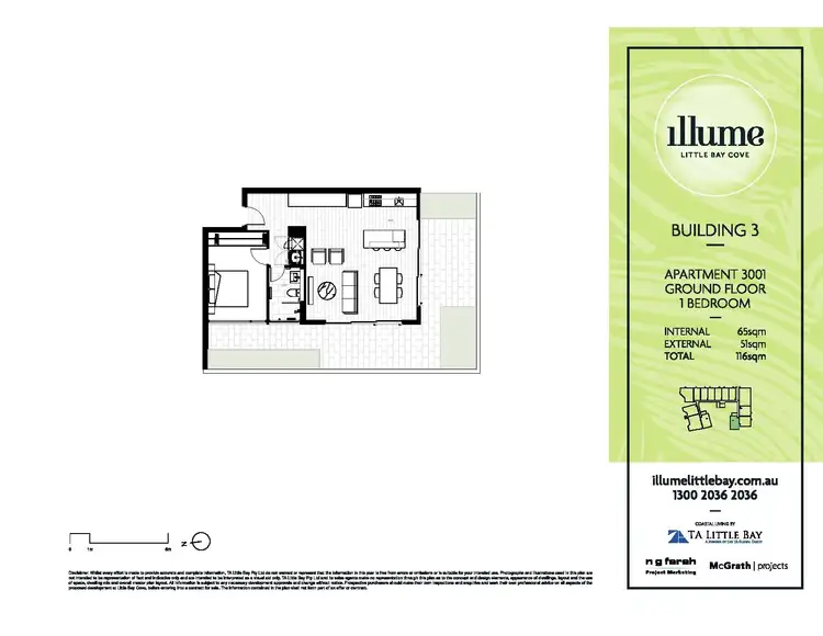 Floorplan of Homely apartment listing, 026/1 Cawood street, Little Bay NSW 2036