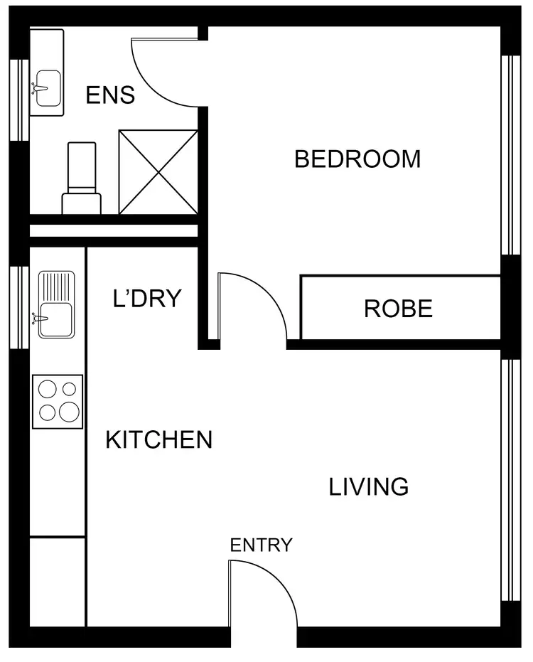 Floorplan of Homely apartment listing, 6/9 Devonport Street, Lyons ACT 2606