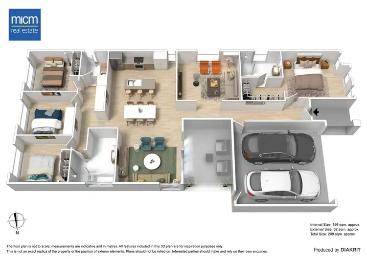 Floorplan of Homely house listing, 30 Maldive Grove, Point Cook VIC 3030
