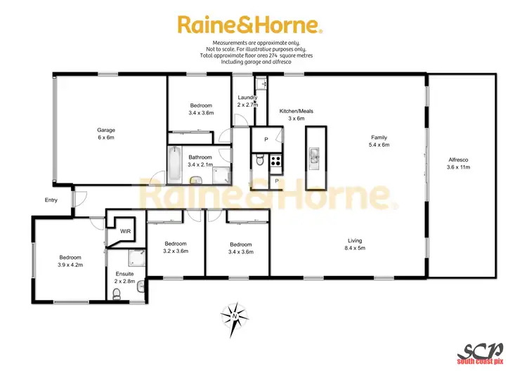 Floorplan of Homely house listing, 38 Freycinet Drive, Sunshine Bay NSW 2536