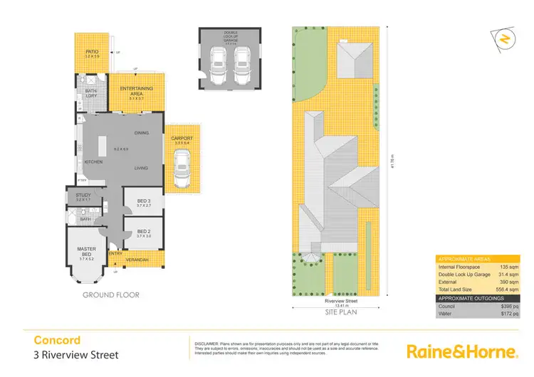 Floorplan of Homely house listing, 3 Riverview Street, Concord NSW 2137