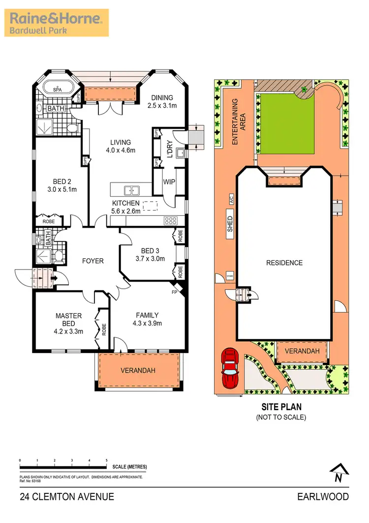 Floorplan of Homely house listing, 24 Clemton Avenue, Earlwood NSW 2206
