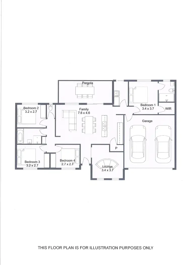 Floorplan of Homely house listing, 26 FEDERATION DRIVE, Naracoorte SA 5271