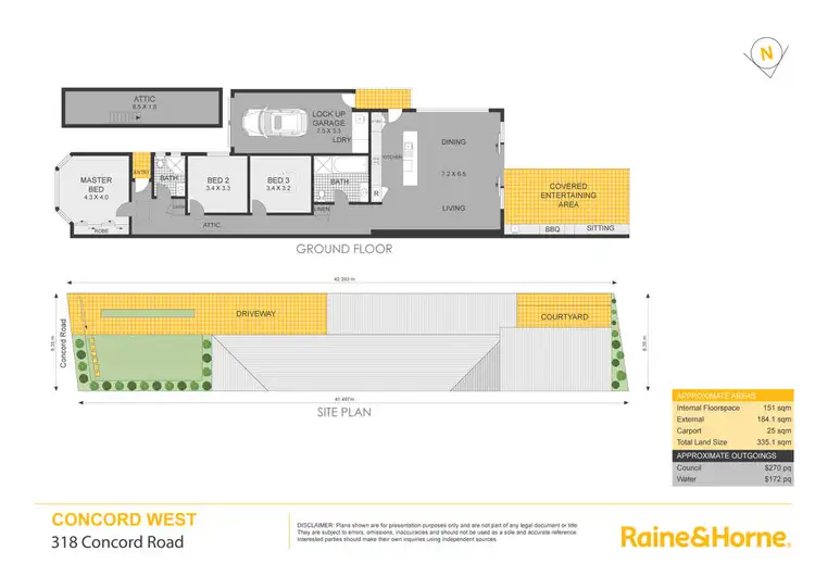 Floorplan of Homely semi-detached listing, 318 Concord Road, Concord West NSW 2138