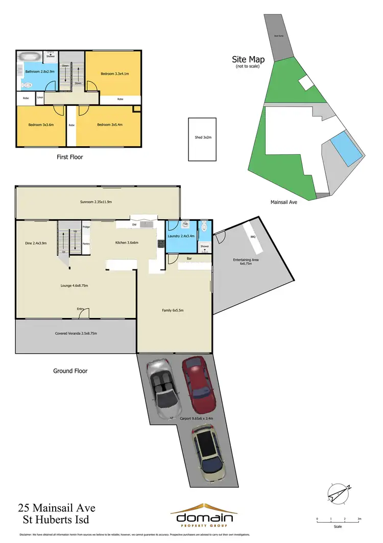 Floorplan of Homely house listing, 25 Mainsail Avenue, St Huberts Island NSW 2257