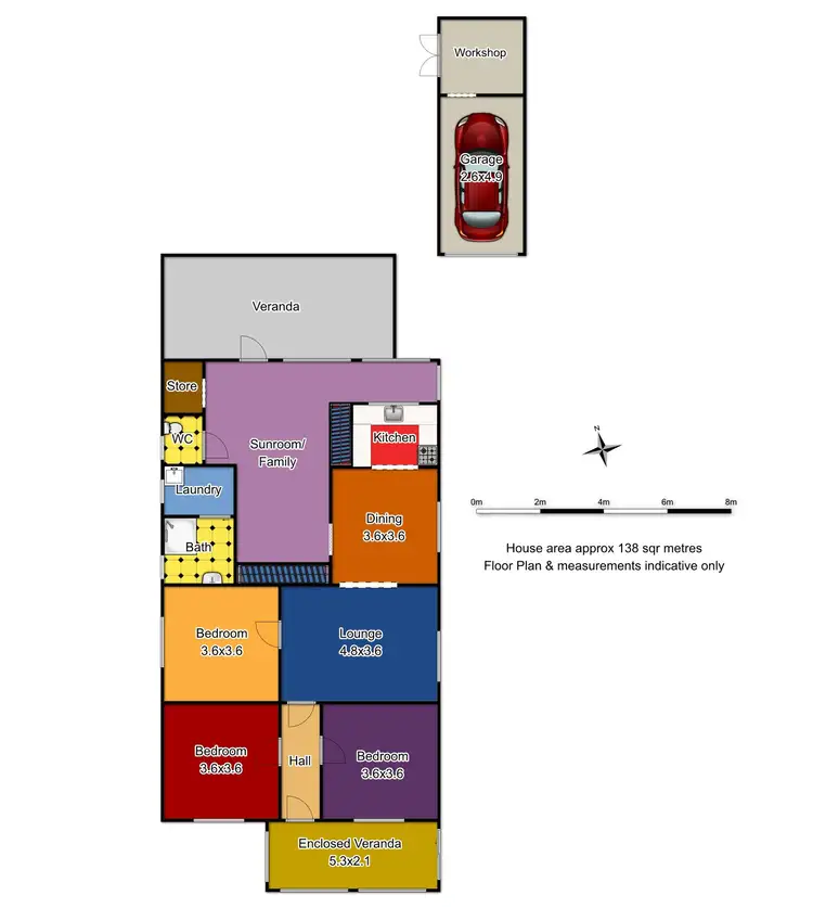 Floorplan of Homely house listing, 135 Warrendine Street, Orange NSW 2800