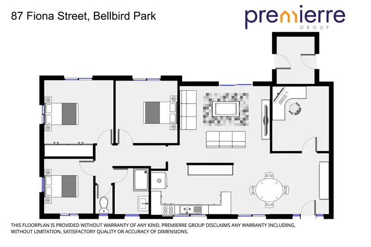 Floorplan of Homely house listing, 87 Fiona Street, Bellbird Park QLD 4300