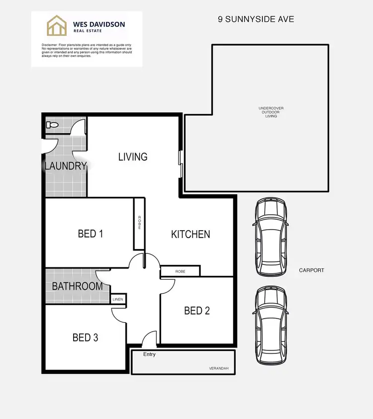 Floorplan of Homely house listing, 9 Sunnyside Avenue, Horsham VIC 3400
