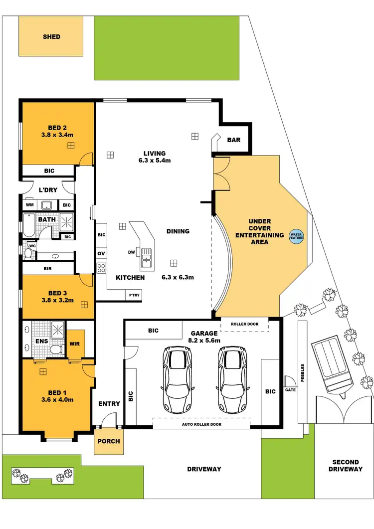 Floorplan of Homely house listing, 110 Matthew Flinders Drive, Encounter Bay SA 5211