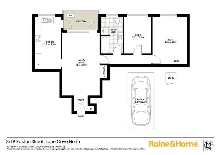 Floorplan of Homely apartment listing, 8/19 Ralston Street, Lane Cove NSW 2066