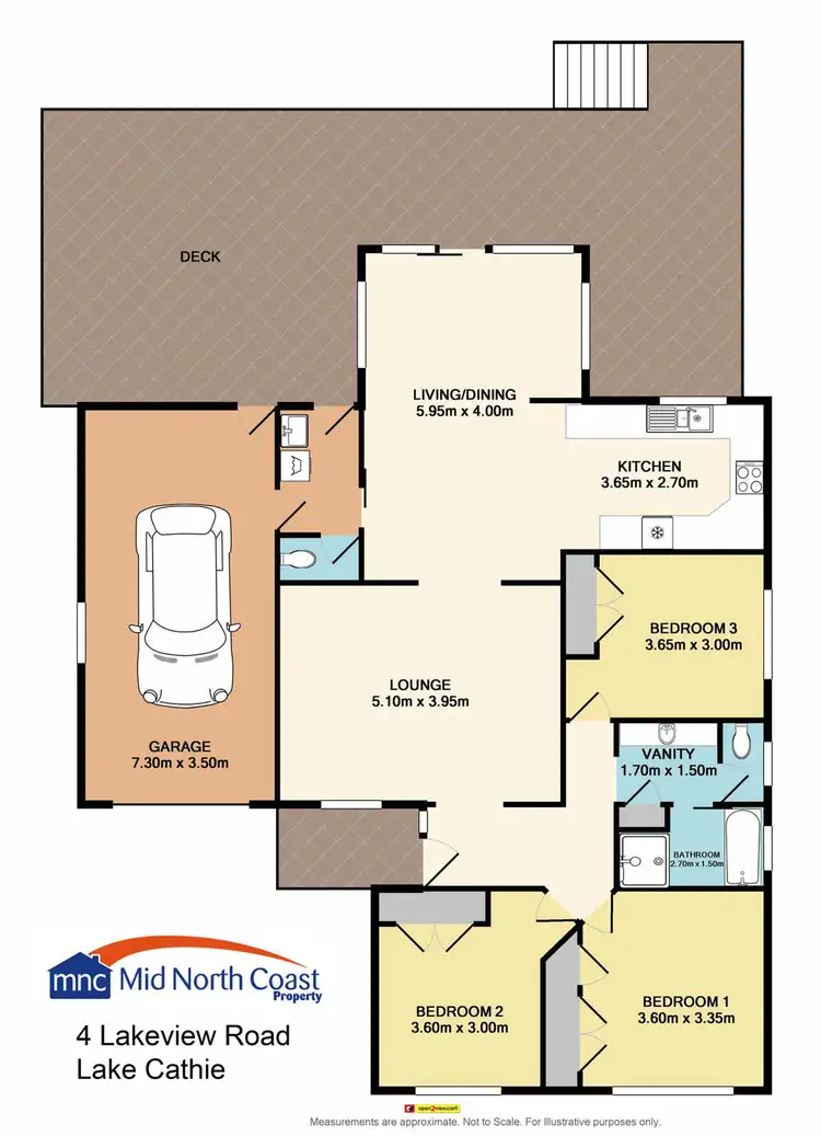 Floorplan of Homely house listing, 4 Lakeview Road, Lake Cathie NSW 2445