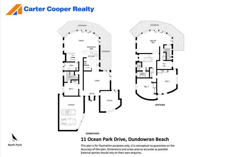 Floorplan of Homely house listing, 11 Ocean Park Drive, Dundowran Beach QLD 4655