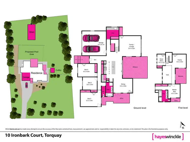 Floorplan of Homely house listing, 10 Ironbark Court, Torquay VIC 3228