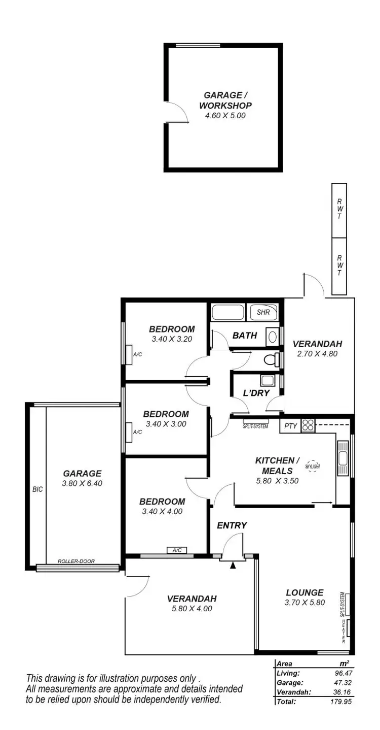 Floorplan of Homely house listing, 1650 Main North Road, Brahma Lodge SA 5109