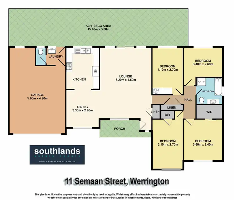 Floorplan of Homely house listing, 11 Semaan Street, Werrington NSW 2747
