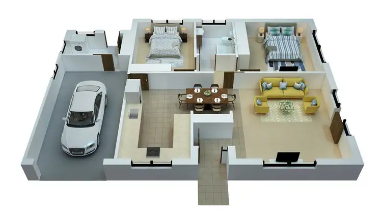 Floorplan of Homely unit listing, 3/4-6 Beale Street, Griffith NSW 2680